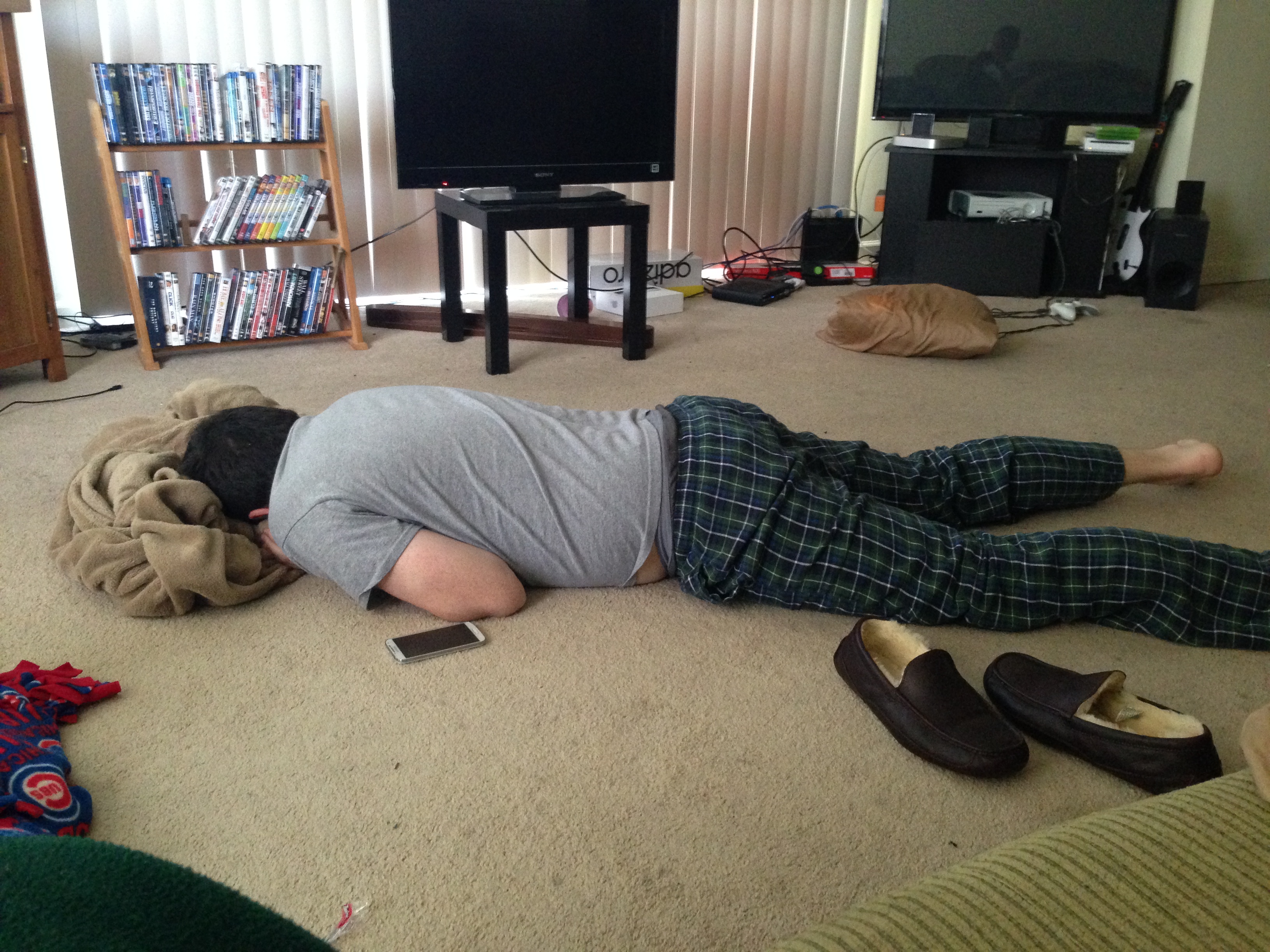 Someone make sure he's alive.