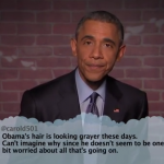 Here's President Obama Reading Mean Tweets On Jimmy Kimmel Live
