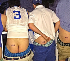 Dumb Kentucky Fans Get 40-0 Tattoos