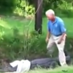 Complete Psycho Narrowly Avoids Death By Gator While Trying To Retrieve His Golf Ball