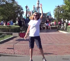 Suburban Mom Gets Wild At Disneyland In Weird, Amazing Home Movie