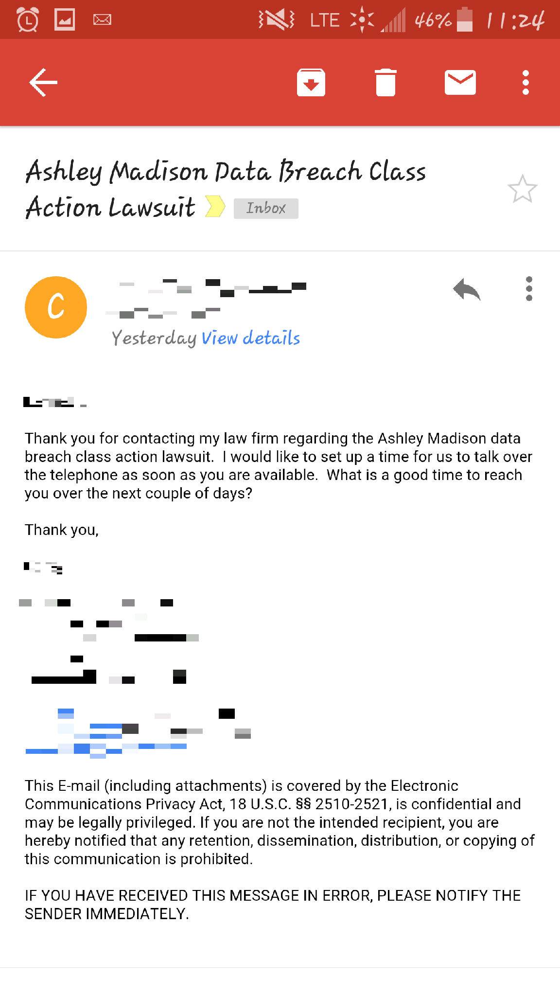 Engaged Guy Who Forgot He Signed Up For An Ashley Madison Account Is About To Have A Rough Conversation With His Fiance