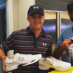 Jordan Spieth Just Busted Out The "Straight Fire" Curry 2 Lows Because Real Recognize Real