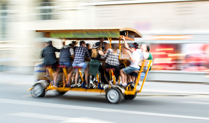 Don't You Dare Invite Me To Do A Pedal Pub