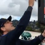 Jim Harbaugh Working The Chains At A High School Football Game For A Steak Sandwich Is So Jim Harbaugh