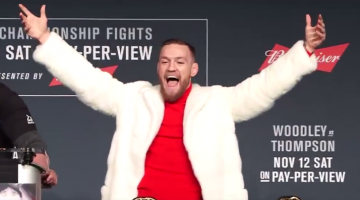 Here's Connor McGregor Raising All Kinds Of Hell And It Has Nothing To Do With The Election