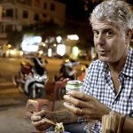A Protester Came At Anthony Bourdain, And It's Safe To Say That Bourdain Wasn't Having It