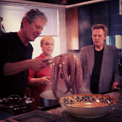What, you don't like calamari, Walken?
