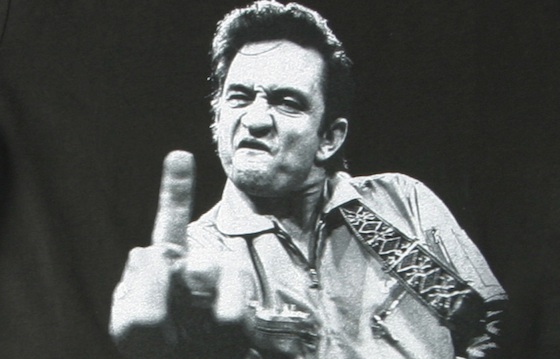 johnnycashmiddlefinger
