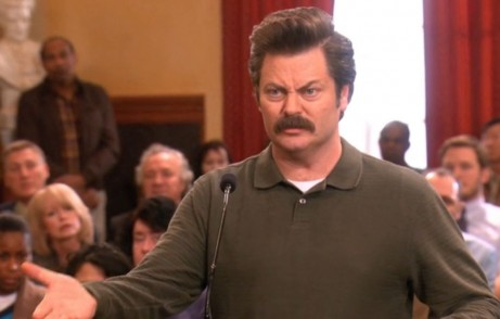 ParksandRecRonMeeting