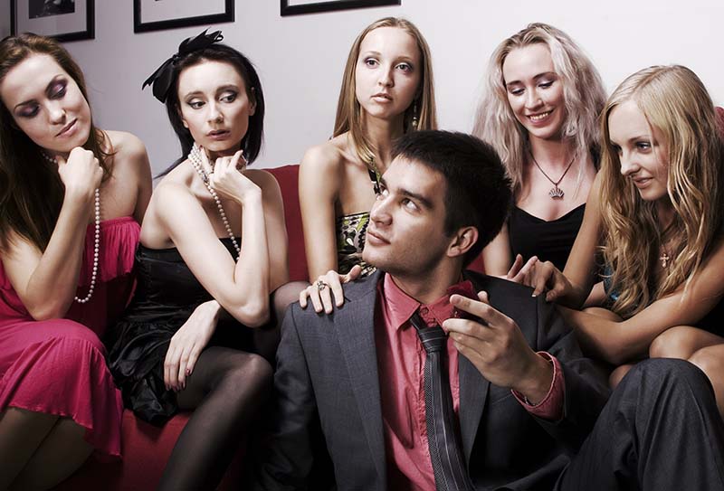 man-with-five-women